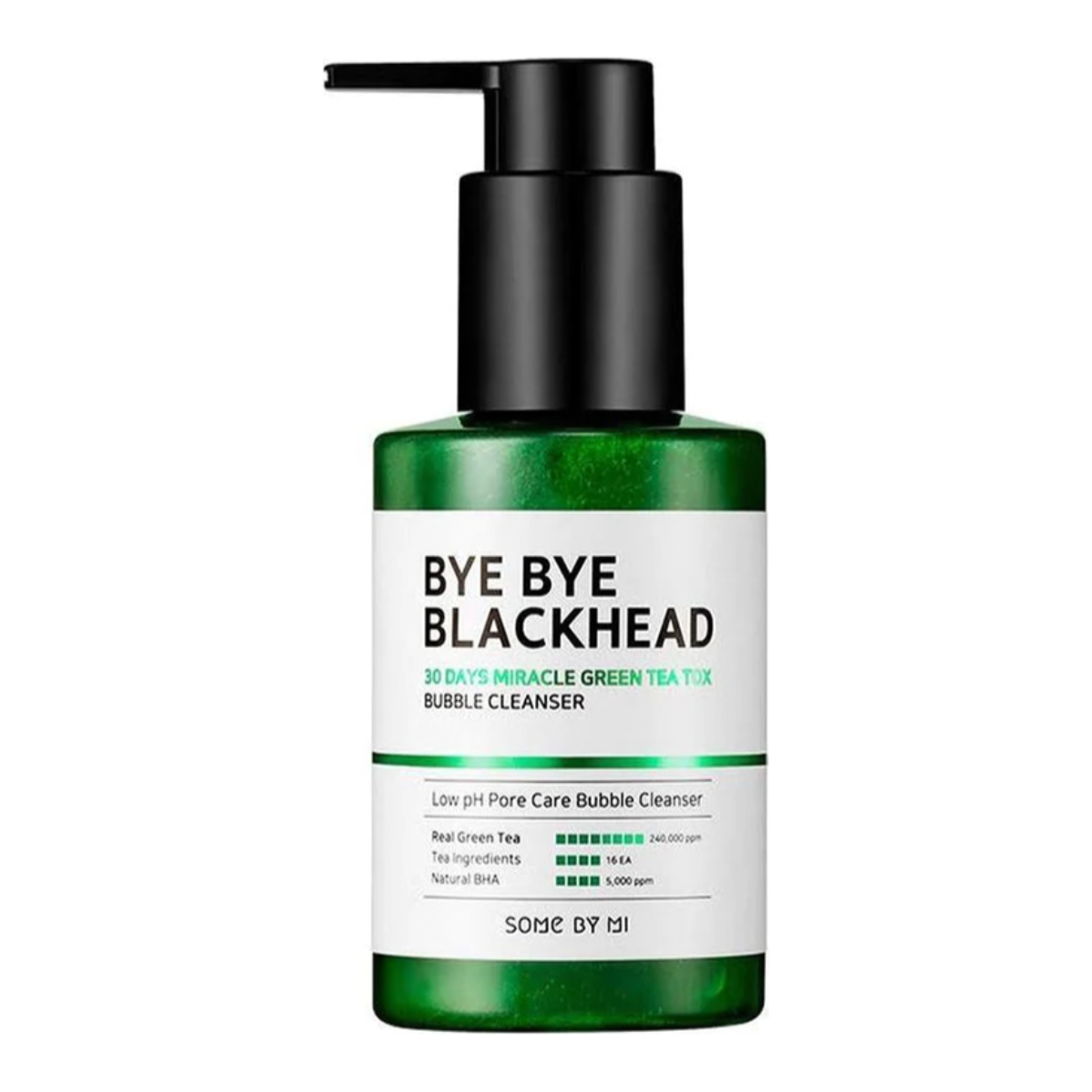 Bye Bye Blackhead 30 Days Miracle Green Tea Tox Bubble Cleanser