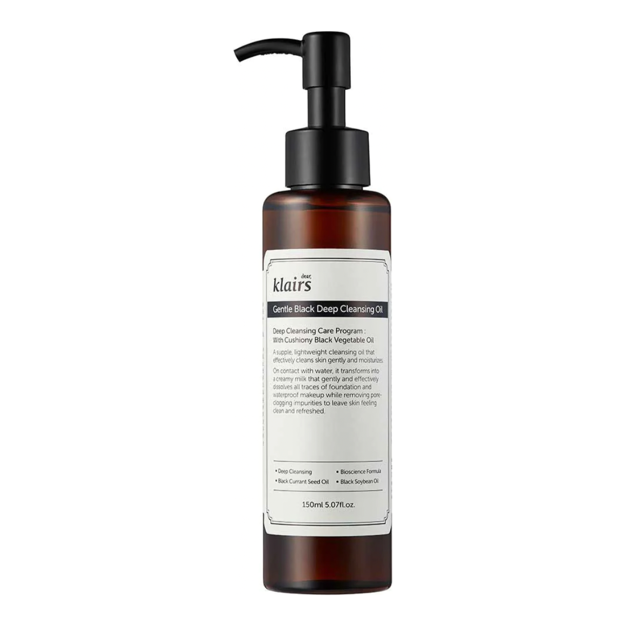 Gentle Black Deep Cleansing Oil