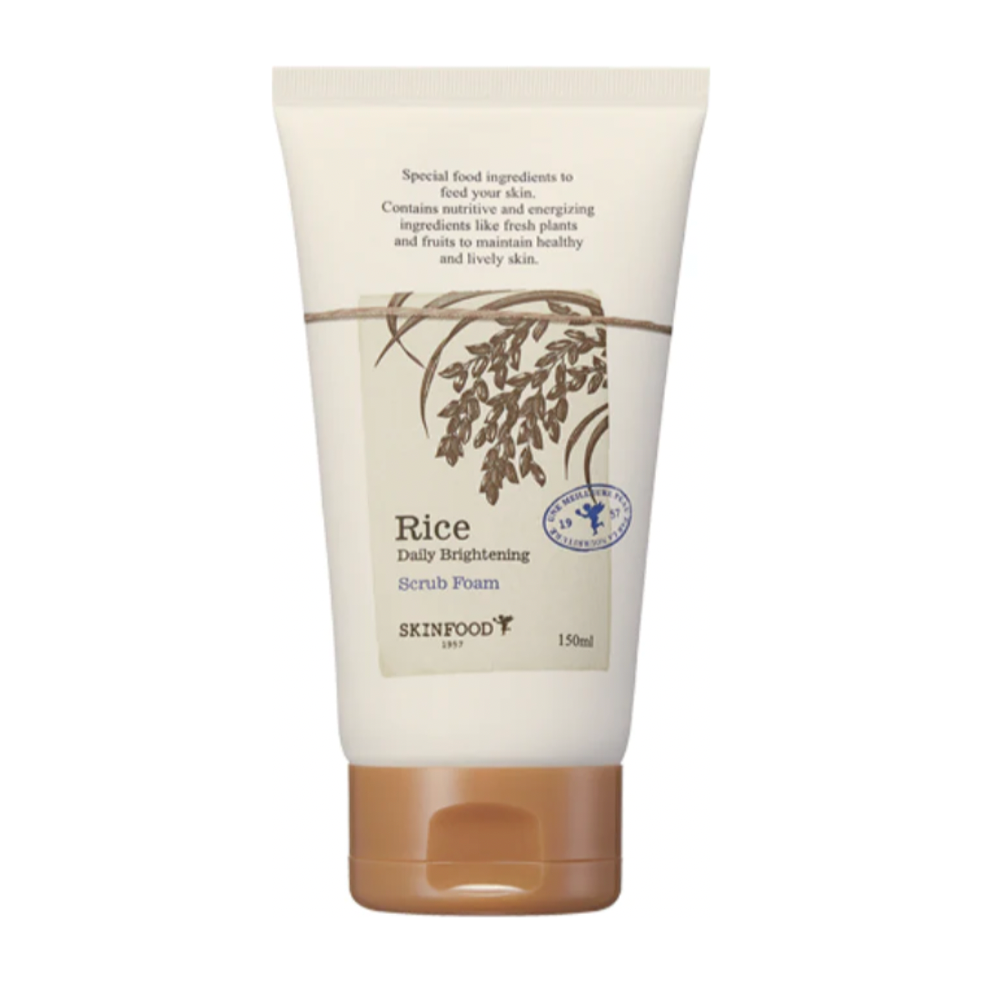 Rice Daily Brightening Scrub Foam