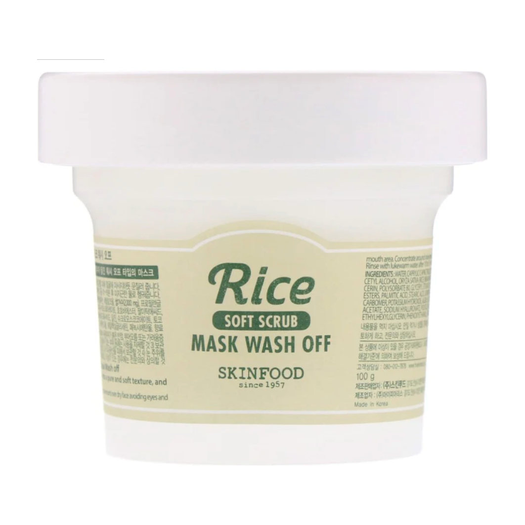 Rice Mask Wash Off