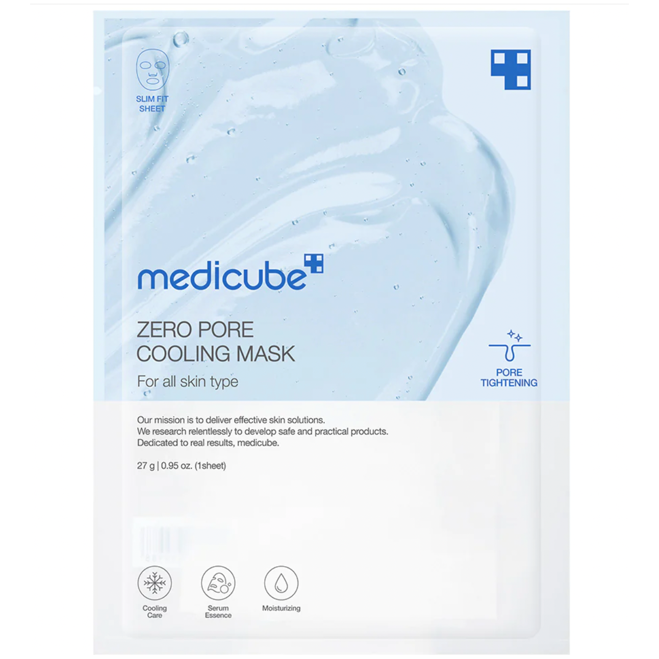 Zero Pore Cooling Mask