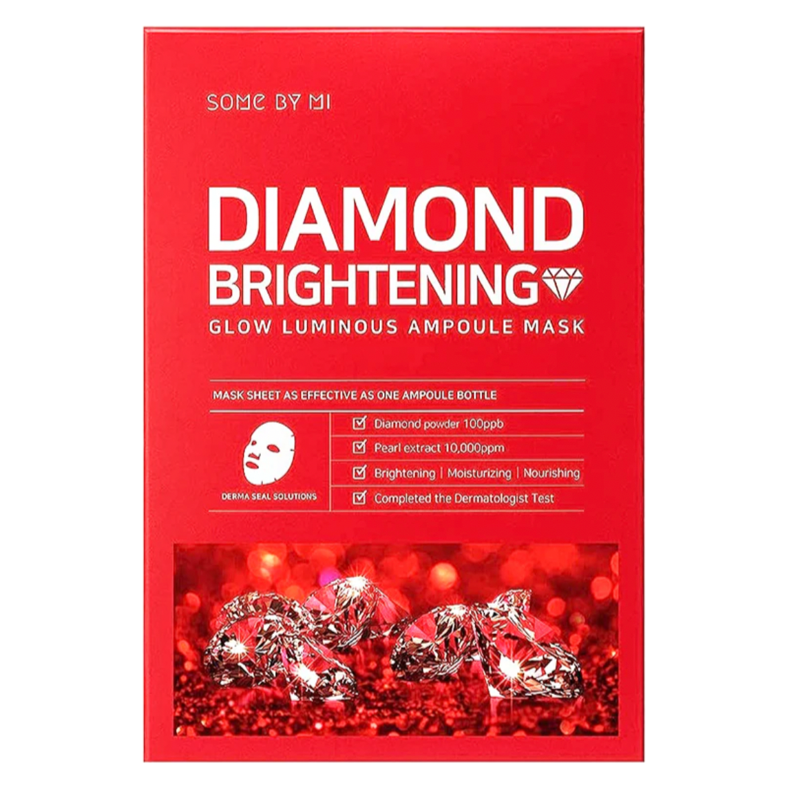 Diamond Brightening Calming Glow Luminous Ampoule Mask